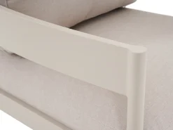 Conjunto lazer jardim alumínio 4 lugares bege - LOMAM de MYLIA