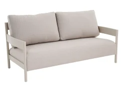 Conjunto lazer jardim alumínio 4 lugares bege - LOMAM de MYLIA