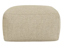 Conjunto lazer jardim tecido bege: sofá, cadeirão, canto e pufe - NOUMARA de MYLIA