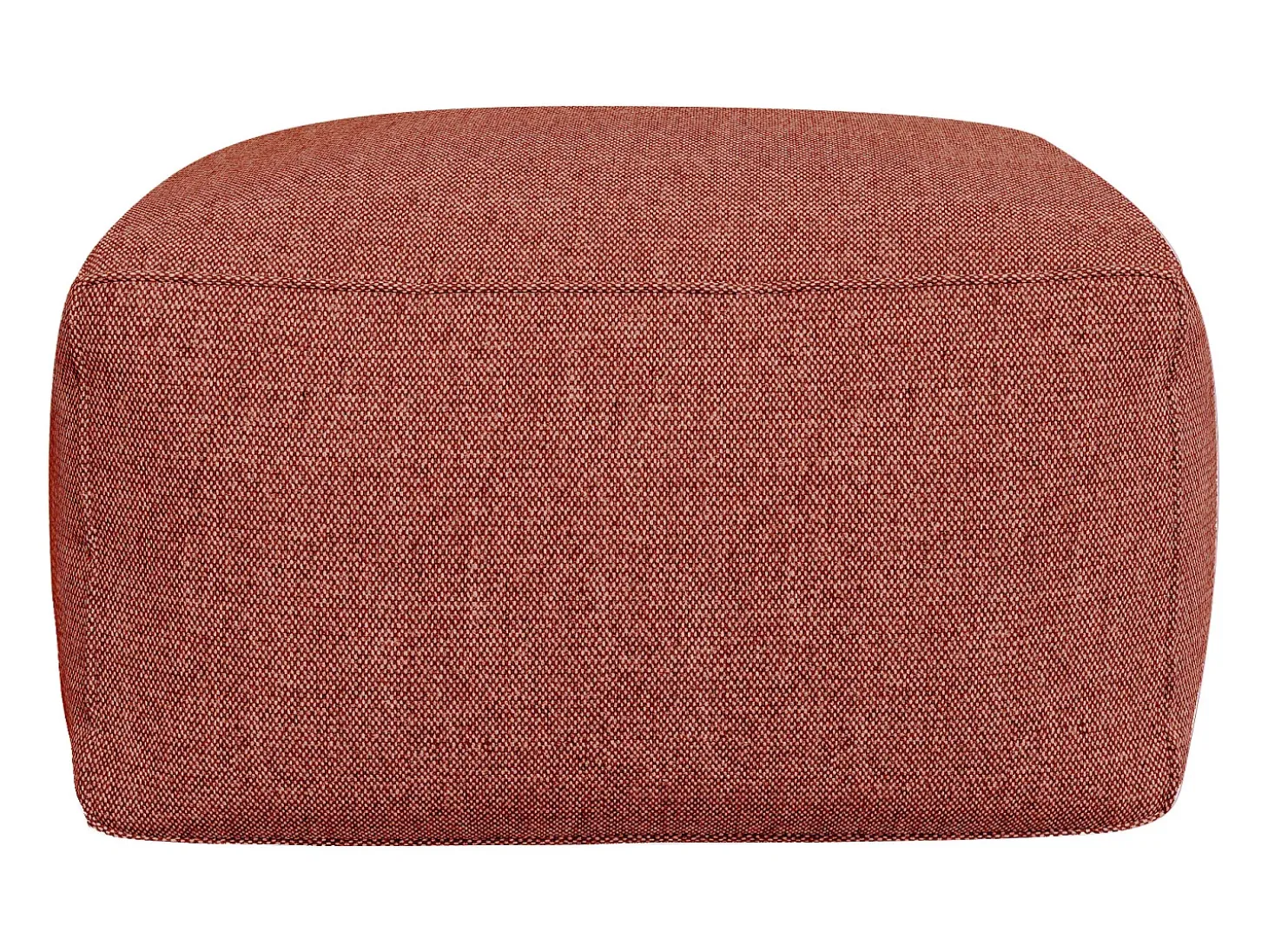 Conjunto lazer jardim tecido terracota: sofá, 2 cadeirões e pufe - NOUMARA de MYLIA