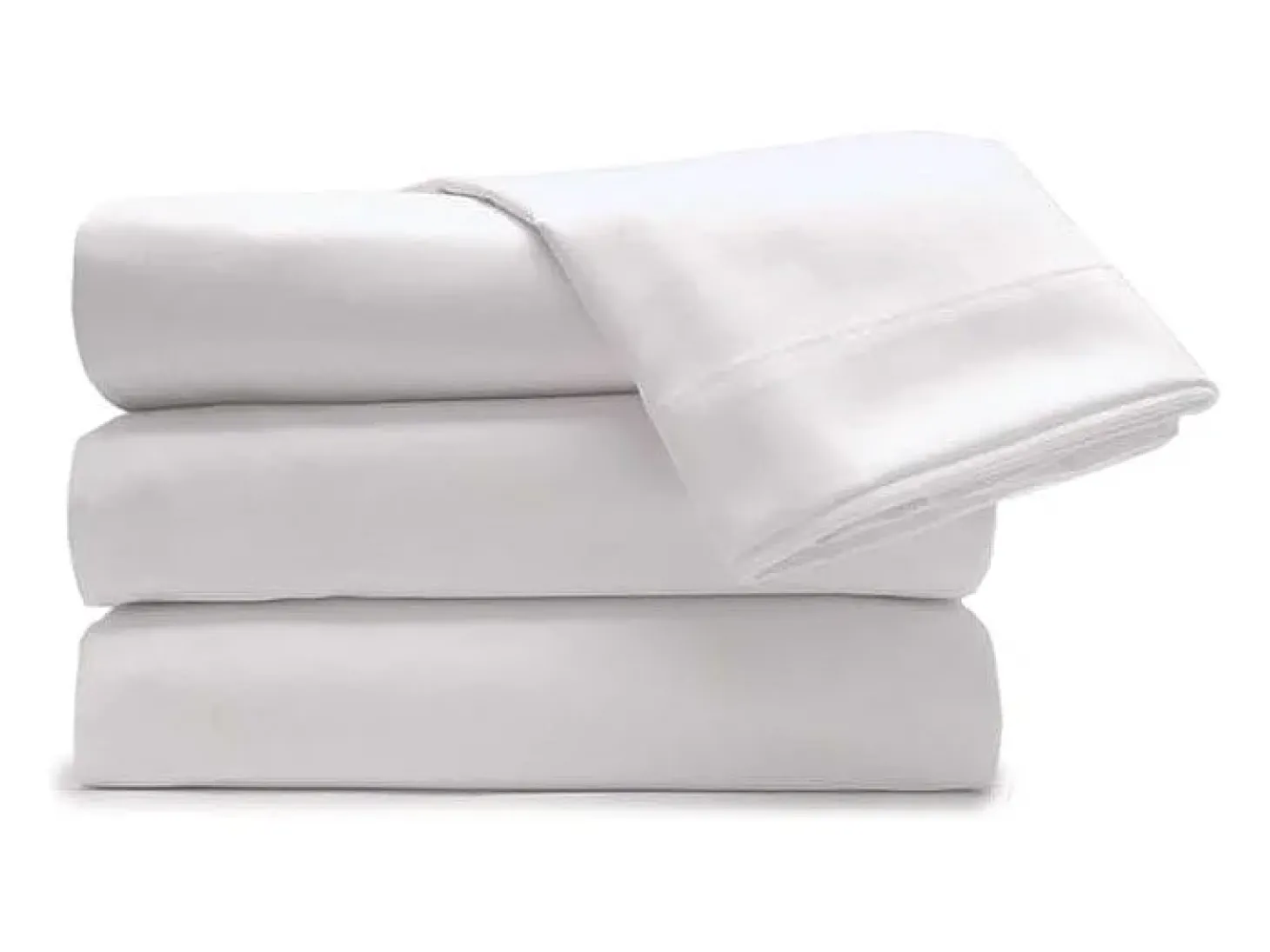 Conjunto Lençol Liso 3 Peças Cama 90cm Branco Descanso Toque Extra Suave