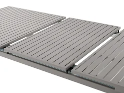 Conjunto mesa jantar jardim alumínio mesa extensível 180/240 e 6 cadeirões NAURU de MYLIA