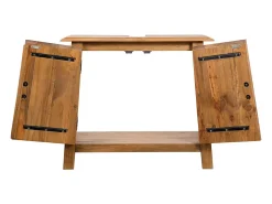 Conjunto móveis casa de banho pinho maciço