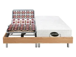 Conjunto relaxamento com estacas LYSIS - 2x80x200 -carvalho