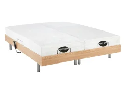 Conjunto relaxamento com estacas LYSIS - 2x90x200 -carvalho