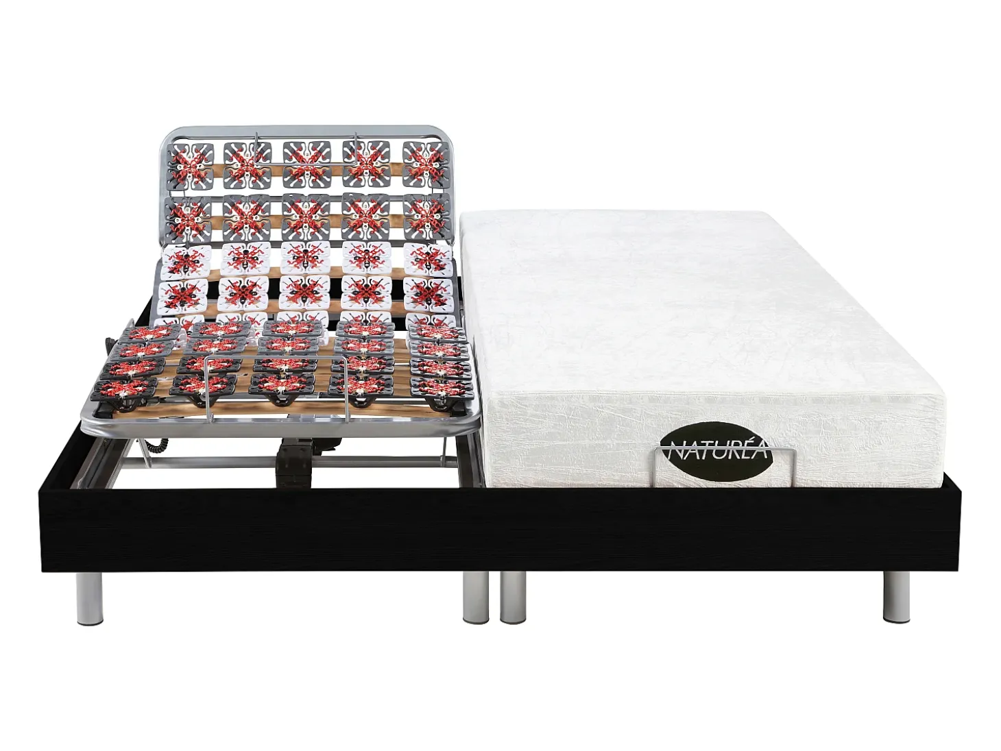 Conjunto relaxamento com estacas LYSIS - 2x80x200 - preto