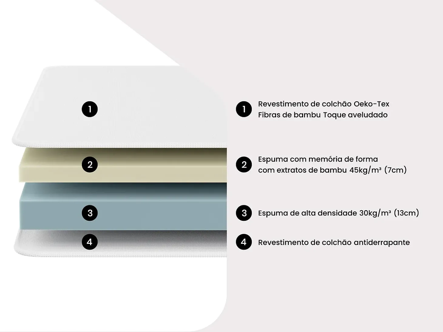 Conjunto relaxamento com estacas LYSIS - 2x80x200 - preto