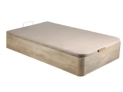Conjunto sommier arrumação colchão espuma capa removível 90x190 cm NASUS da YSMÉE