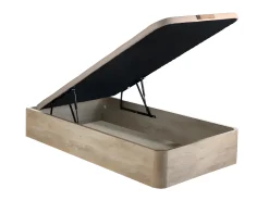 Conjunto sommier arrumação colchão espuma capa removível 90x190 cm NASUS da YSMÉE