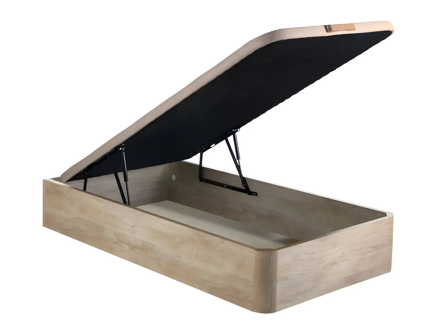 Conjunto sommier arrumação colchão espuma capa removível 90x190 cm NASUS da YSMÉE
