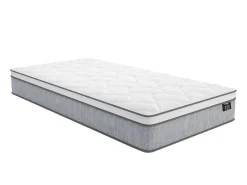 Conjunto sommier arrumação branco + molas ensacadas 90x190 cm SERENITE de YSMÉE