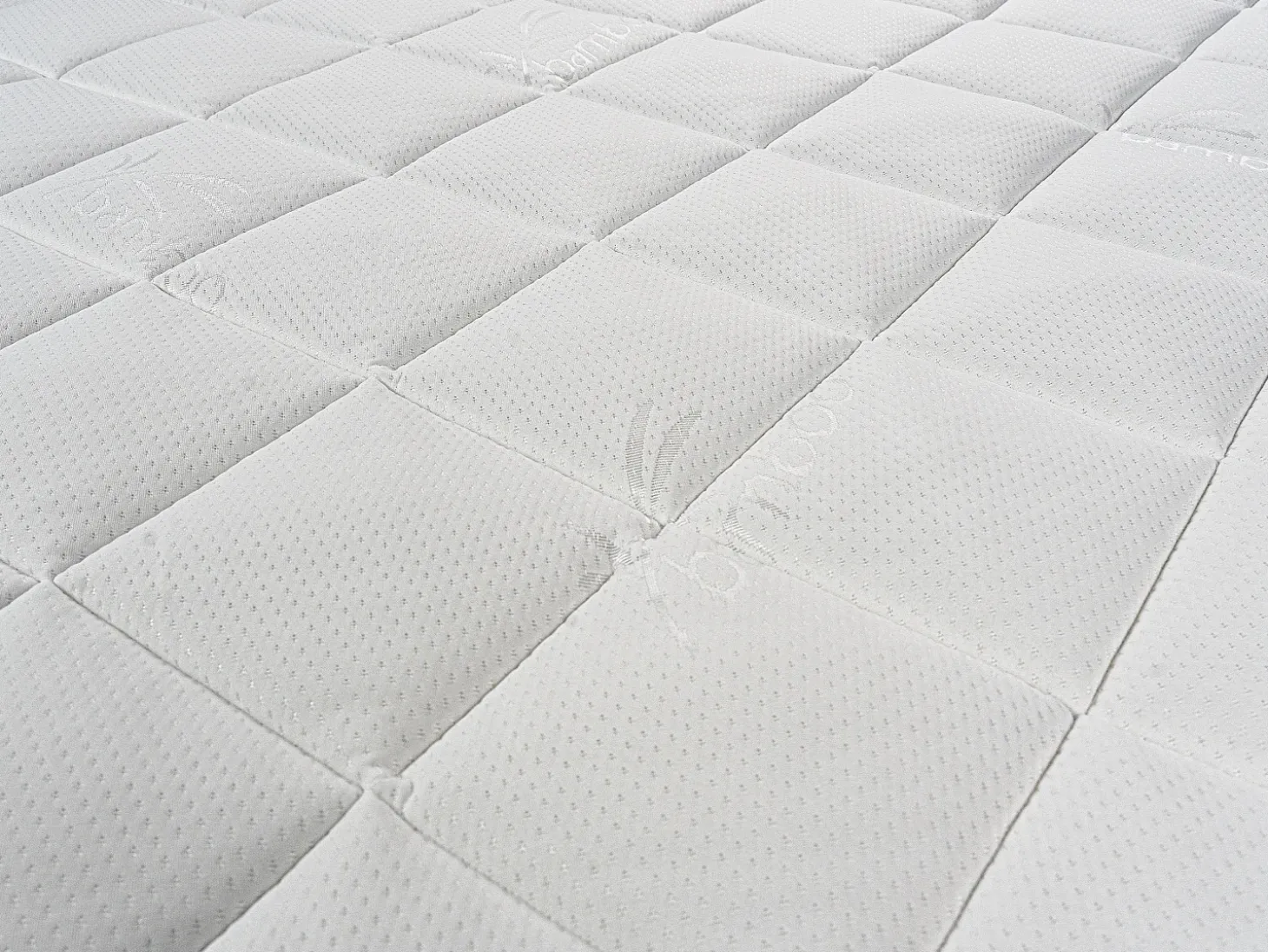 Conjunto sommier arrumação e colchão espuma e cotim bambu 160x200 cm ADANA da NATUREA