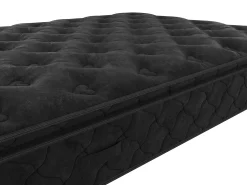 Conjunto sommier arrumação branco + colchão molas 160x200 cm BLACK DREAM de YSMÉE