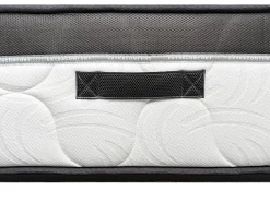 Conjunto sommier arrumação natural claro colchão espuma esp. 30cm 160x200cm SOLAK de YSMÉE