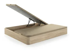 Conjunto sommier arrumação e colchão espuma e cotim bambu 180x200 cm ADANA da NATUREA