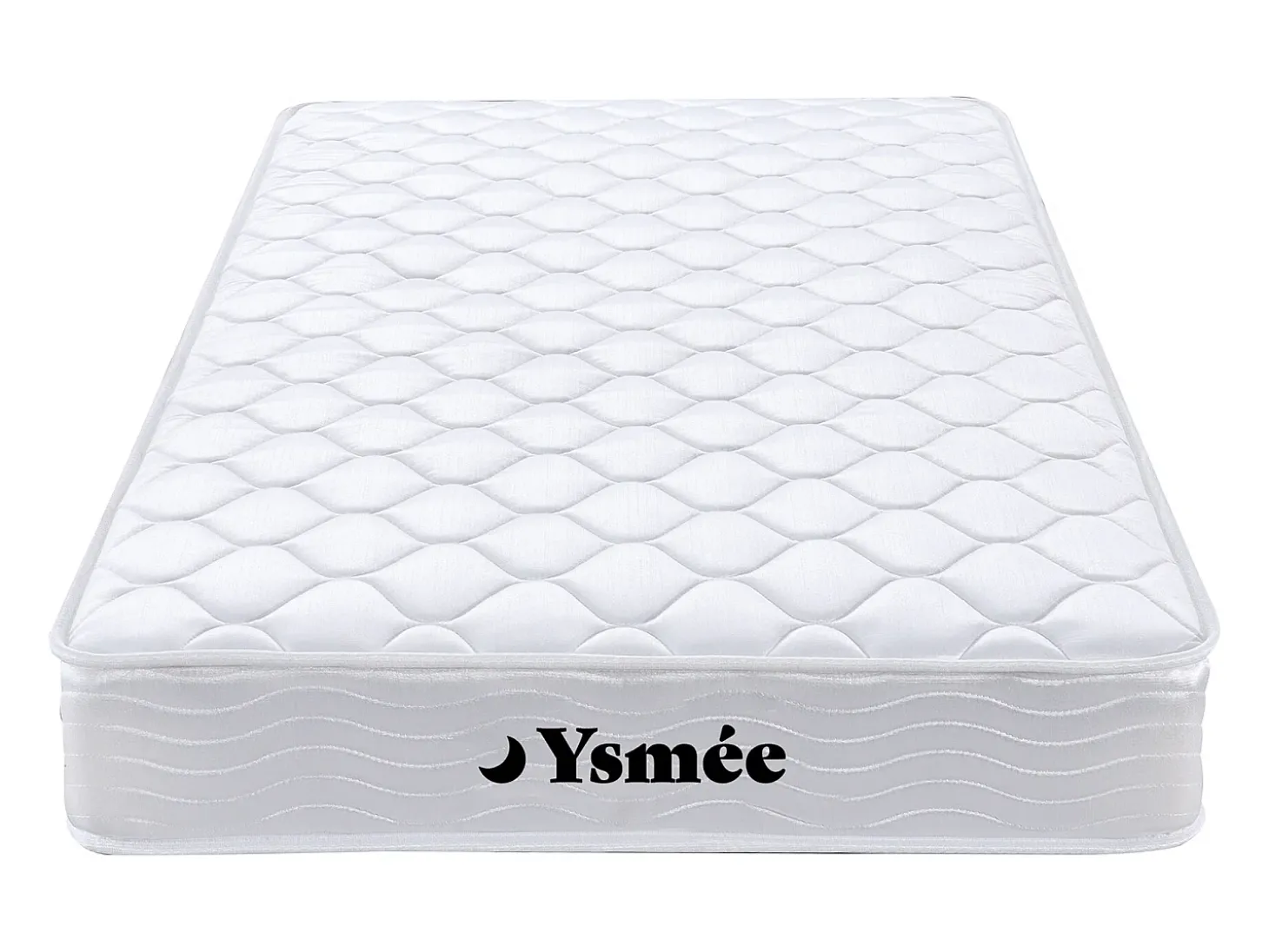 Conjunto sommier arrumação + colchão molas memória 90x190 cm WOLKENLOS de YSMÉE