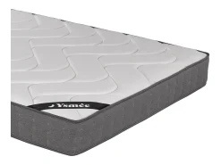 Conjunto sommier baú colchão molas zonas memória forma 140x190cm BABYLONE de YSMÉE