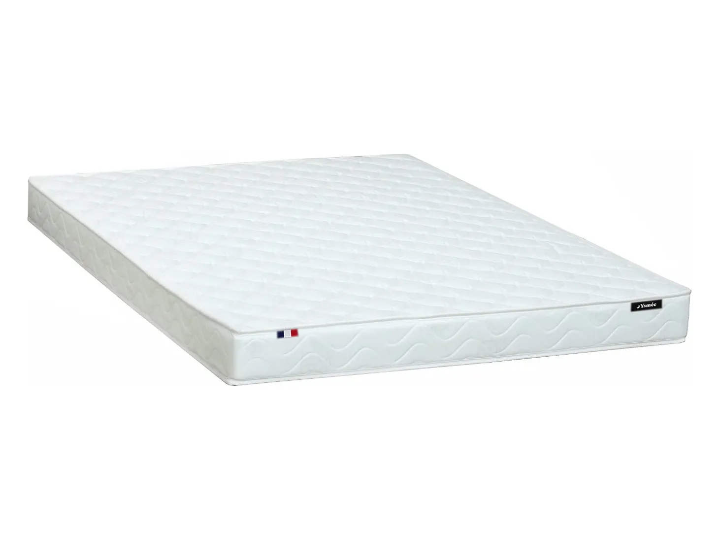 Conjunto sommier espaço arrumação natural claro + colchão espuma 140x190cm ZEUS da YSMÉE