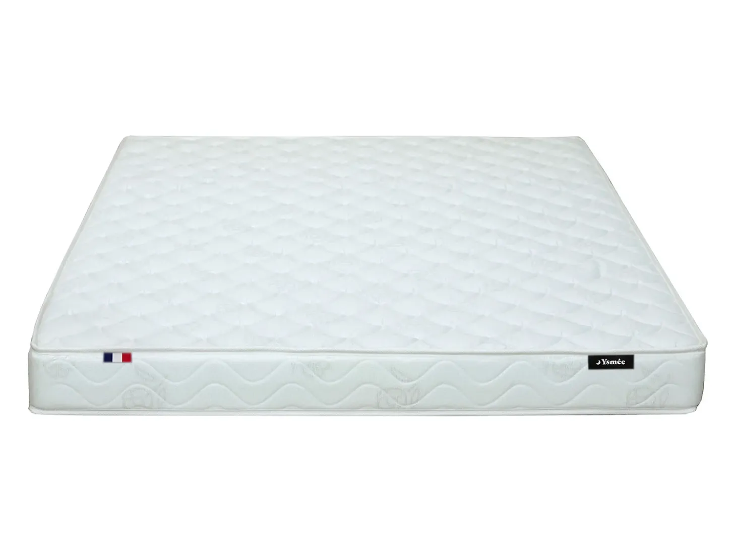 Conjunto sommier espaço arrumação natural claro + colchão espuma 140x190cm ZEUS da YSMÉE