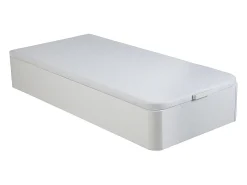 Conjunto 140x190 cm sommier com arrumação + colchão molas ensacadas KIJAL de YSMÉE