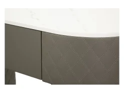 Consola de Maquilhagem VKH20, Cinzento, 120x40x75 cm, Kendra Home