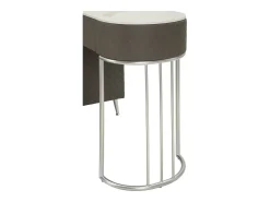 Consola de Maquilhagem VKH23, Cinzento, 120x40x75 cm, Kendra Home