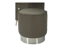 Consola de Maquilhagem VKH23, Cinzento, 120x40x75 cm, Kendra Home