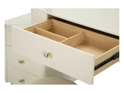 Consola de Maquilhagem VKH21, Branco, 120x40x75 cm, Kendra Home