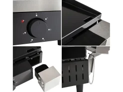 Cook'in Garden - Placa eléctrica + chapéu de ferro fundido FINESTA - 2,5kW