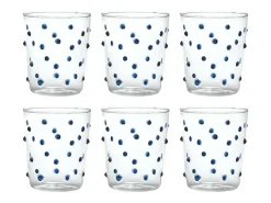 Copo Zafferano Party Copo Azul 45 cl Conjunto de 6 Copos