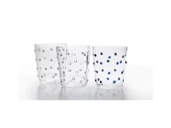 Copo Zafferano Party Vidro Verde 45 cl Conjunto de 6 Peças de Vidro