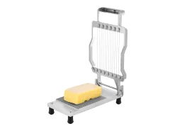 Cortadeira SucceBuy de Queijo 1cm e 2 cm, Fio, Queijo, Cozinha, 0 V, Liga de Alumínio, Prata