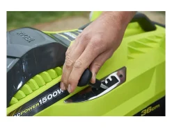 Corta-relvas elétrico RYOBI RLM15E36H - 1500W - Corte de 36 cm Ergonómico e Versátil
