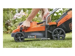 Corta-relvas sem fios BLACK+DECKER 33 cm LITHIUM 18V - 2,5Ah - 2 baterias - 1 carregador