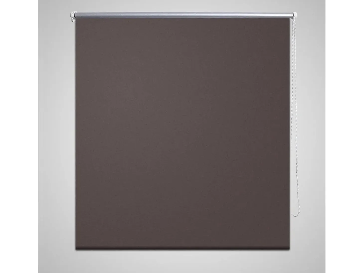 Cortina de rolo blackout marrom 100 x 230 cm para janela persiana de privacidade 4102049