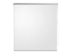 Cortina de rolo blackout branca 100 x 175 cm para janela persiana de privacidade 4102009