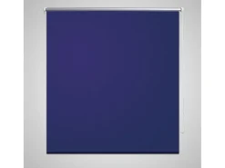 Cortina de rolo blackout azul 100 x 230 cm para janela persiana de privacidade 4102051