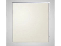 Cortina de rolo blackout creme 140 x 230 cm persiana para janela privacidade garantida modelo 4102063
