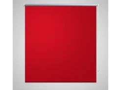 Cortina de rolo blackout vermelha 60 x 120 cm para janela persiana de privacidade 4102135