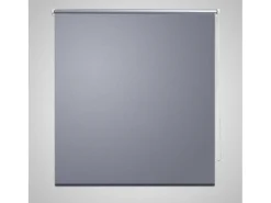 Cortina de rolo blackout cinza 40 x 100 cm para janela persiana de privacidade 4102129