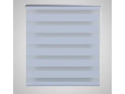 Cortina de rolo branca com filtro de luz 80 x 150 cm para janela com função de privacidade modelo 4102092