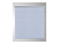 Cortina de rolo branca com filtro de luz 90 x 150 cm para janela com função de privacidade modelo 4102100