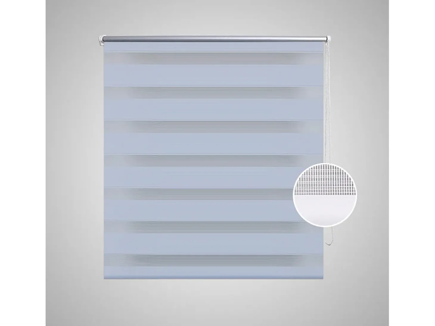 Cortina de rolo branca com filtro de luz 90 x 150 cm para janela com função de privacidade modelo 4102100