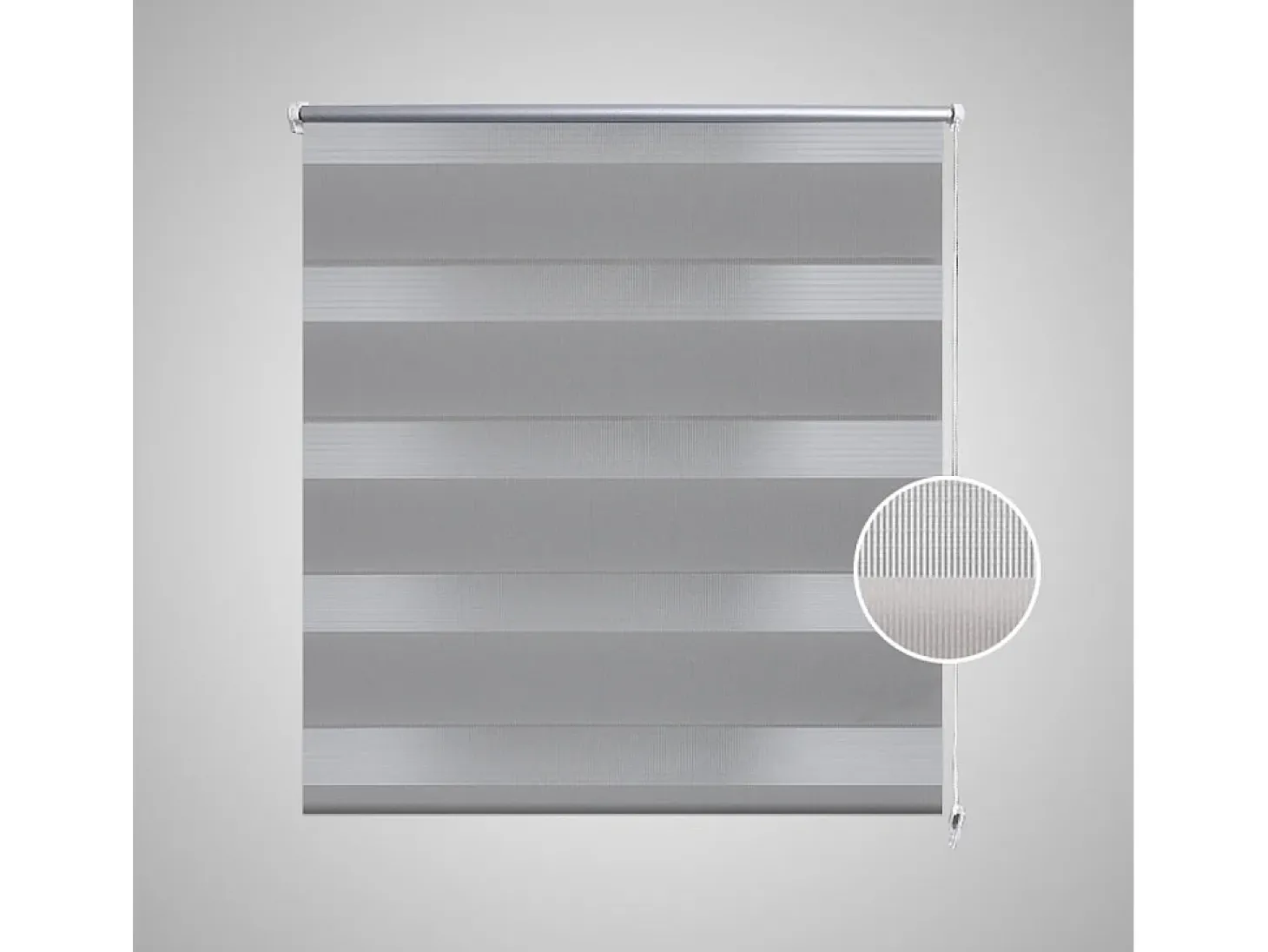 Cortina de rolo cinza com filtro de luz 120 x 175 cm para janela com função de privacidade modelo 4102109
