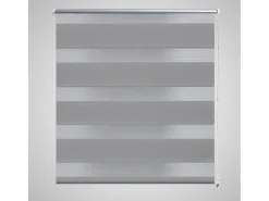 Cortina de rolo cinza com filtro de luz 120 x 175 cm para janela com função de privacidade modelo 4102109