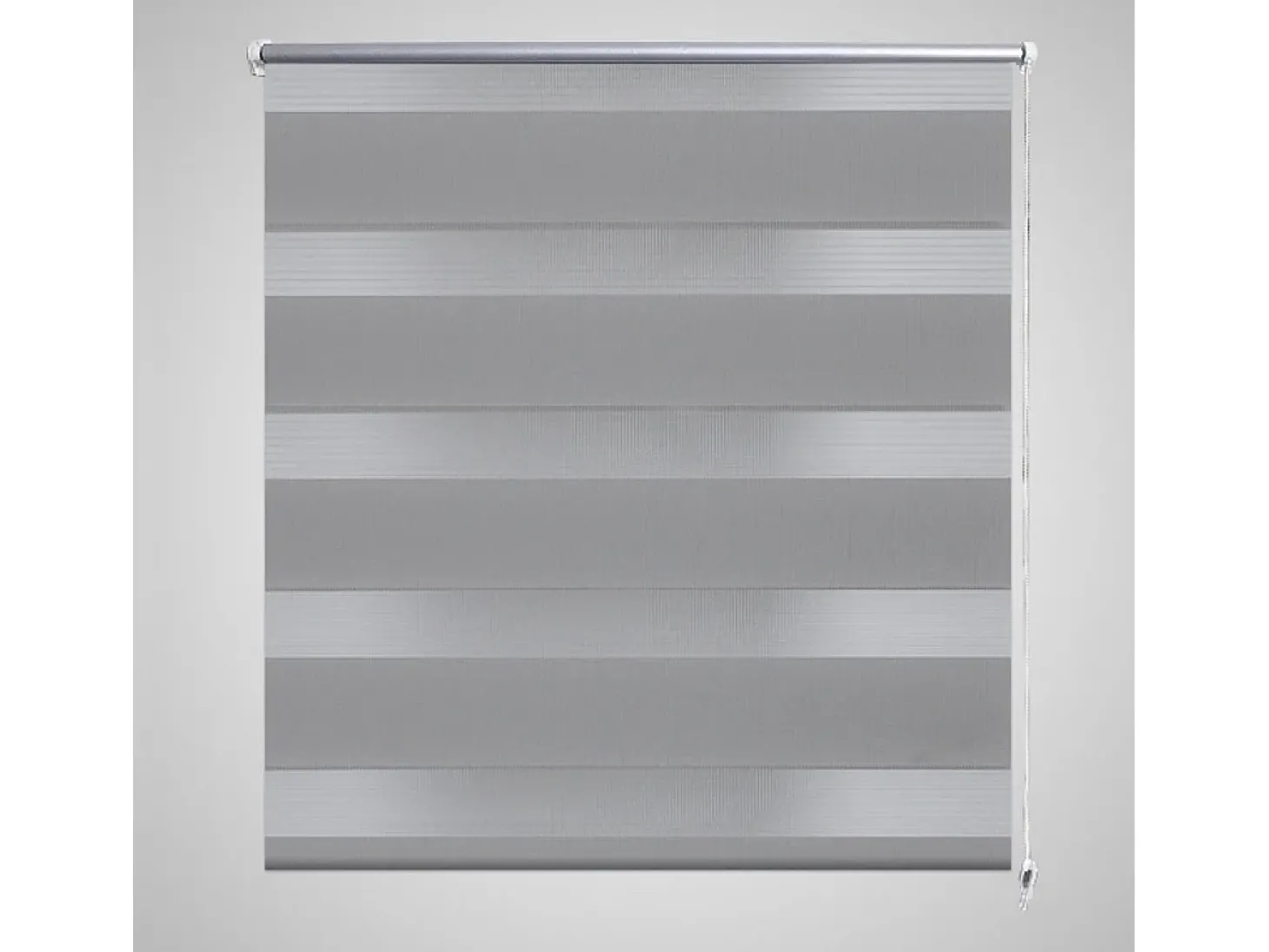 Cortina de rolo cinza com filtro de luz 120 x 175 cm para janela com função de privacidade modelo 4102109