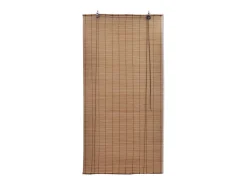Cortina de rolo de bambu marrom 80 x 160 cm para janela persiana de privacidade 4102145/2