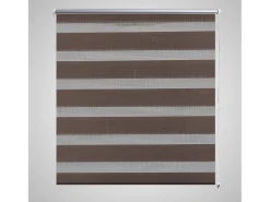 Cortina de rolo marrom com filtro de luz 40 x 100 cm para janela com função de privacidade modelo 4102079