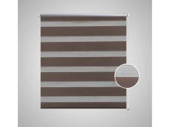 Cortina de rolo marrom com filtro de luz 140 x 175 cm para privacidade modelo 4102119