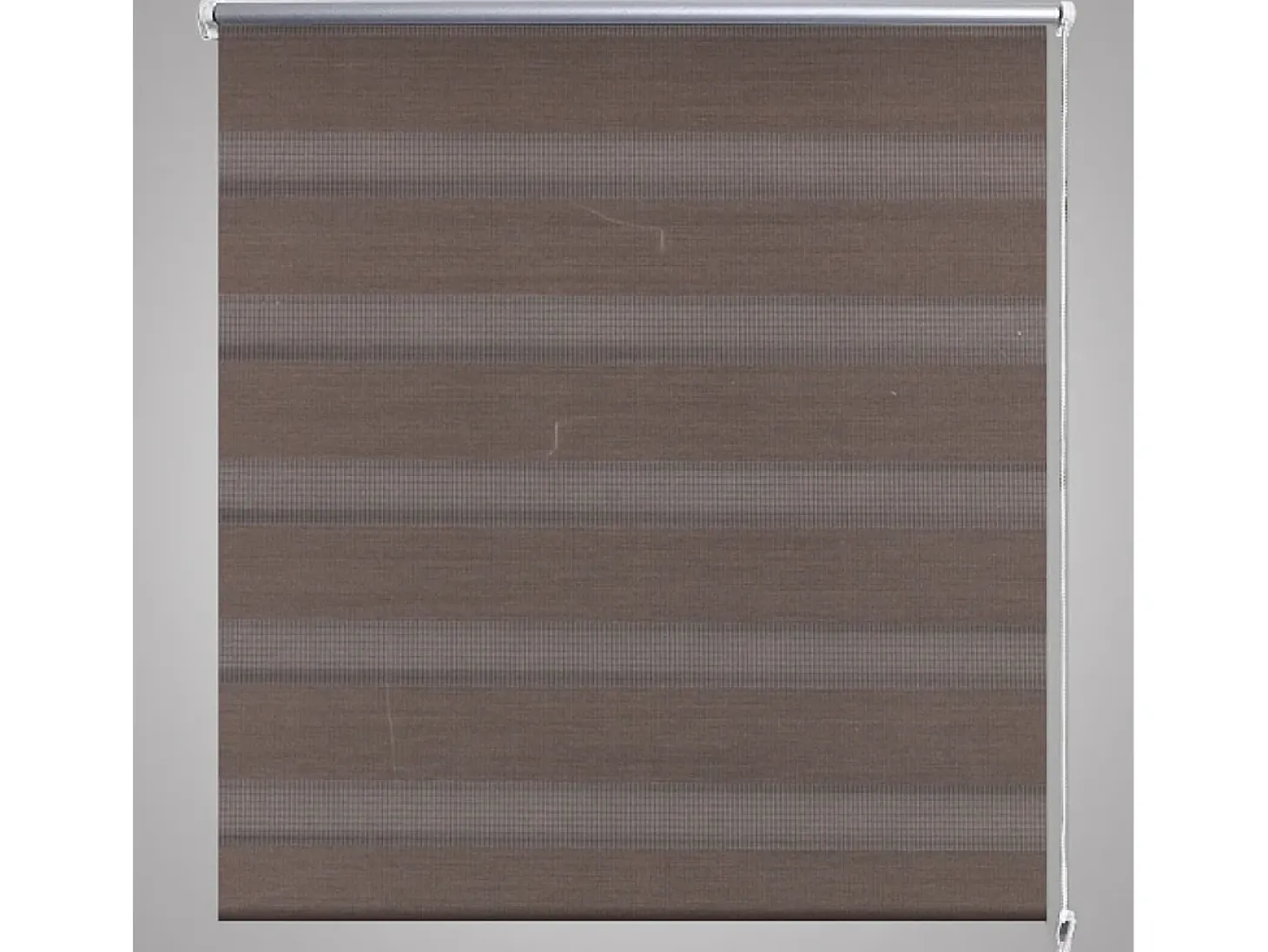Cortina de rolo marrom com filtro de luz 80 x 175 cm para janela com função de privacidade modelo 4102099
